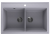 Мойка ULGRAN Quartz Ruma 780-05, бетон
