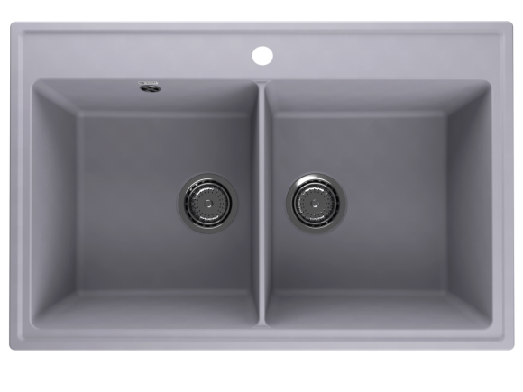 Мойка ULGRAN Quartz Ruma 780-05, бетон