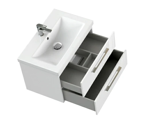 Тумба под раковину подвесная LARA 70 для COMO 70 белый