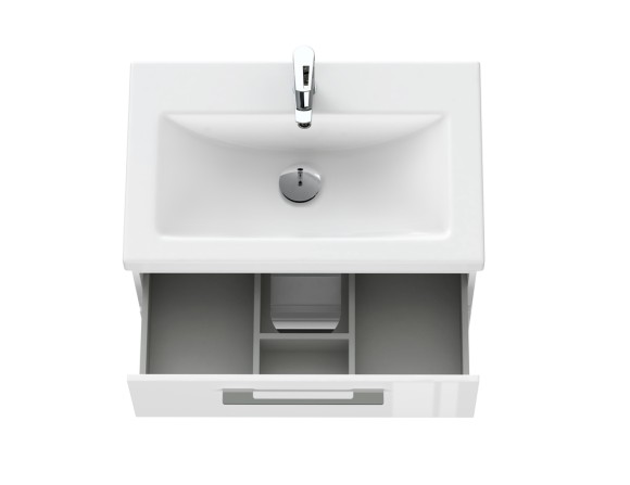 Тумба под раковину подвесная LARA 70 для COMO 70 белый
