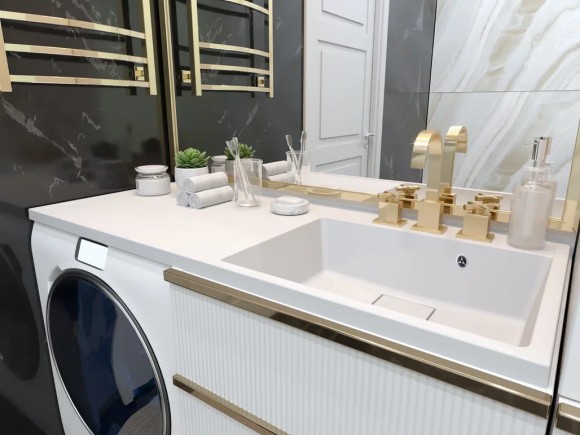 Раковина над стиральной машиной Paola Magenta 1200 R (правая чаша) Раковина над стиральной машиной Paola Magenta 1200 R (правая чаша)