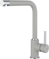 GRANFEST Смеситель для кухни Г-обр. D-35мм серый арт. GRANFEST Смеситель для кухни Г-обр. D-35мм серый арт.