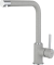 GRANFEST Смеситель для кухни Г-обр. D-35мм серый арт.