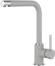 GRANFEST Смеситель для кухни Г-обр. D-35мм серый арт.