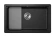KS-7303U, ЧЁРНЫЙ кухонная мойка, кварц KS-7303U, ЧЁРНЫЙ кухонная мойка, кварц