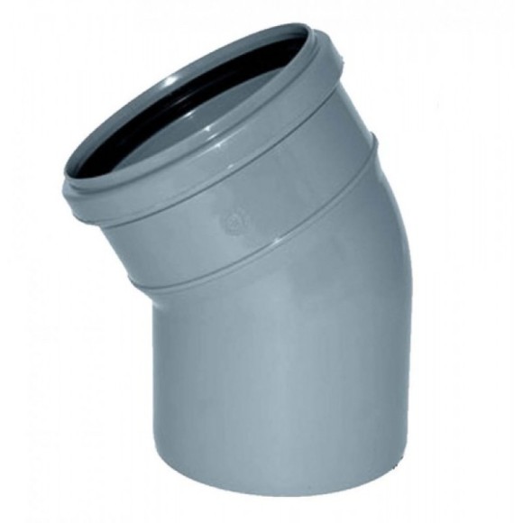 Колено Silenta 110х30 из ПВХ HAKAN