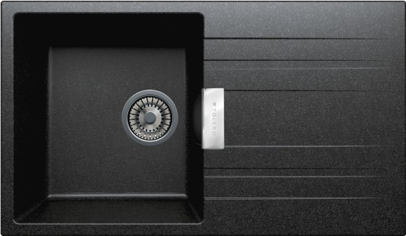 Кухонная мойка TOLERO Loft TL-750 (№911 (Черн))