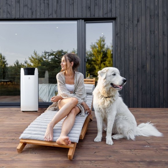 Мобильный кондиционер Electrolux EACM-12 RK/N6 Camp Air Мобильный кондиционер Electrolux EACM-12 RK/N6 Camp Air