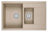 7802, ПЕСОК, кухонная мойка, кварц 7802, ПЕСОК, кухонная мойка, кварц