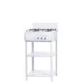 Плита газовая FLAMA AVG 1401-W (4-х конфорочная) напольная 047 Плита газовая FLAMA AVG 1401-W (4-х конфорочная) напольная 047