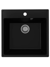 Мойка ULGRAN Quartz Forte 505-07, уголь