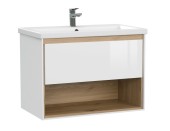 Тумба под раковину подвесная LOUNA 80 для COMO 80 белый