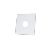 Экран защитный 500*500(зерк. нерж.) с отверстием 125