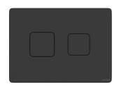 Кнопка ACCENTO SQUARE для AQUA 50 пневматическая пластик черный матовый