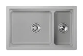 KS-7304U, АРКТИК (БЕЛЫЙ), кухонная мойка, кварц
