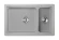 KS-7304U, АРКТИК (БЕЛЫЙ), кухонная мойка, кварц