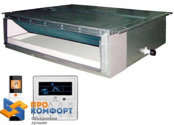 Внутренний блок канального типа VRF Electrolux ESVMDS-45P (низконапорные)