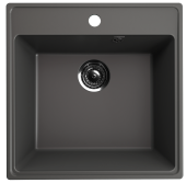 Мойка ULGRAN Quartz Forte 505-09, асфальт