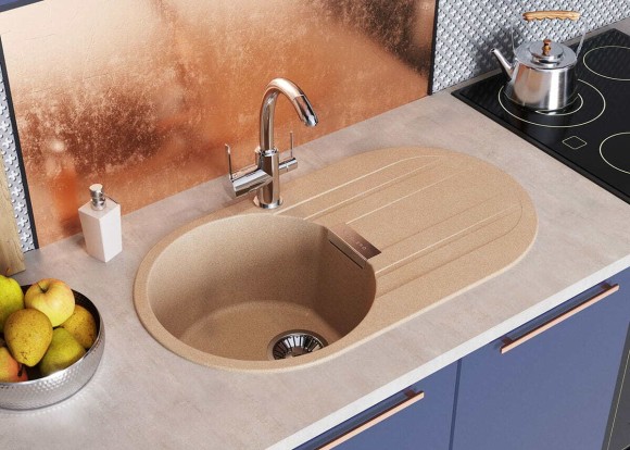 Кухонная мойка TOLERO Loft TL-780 (№102 (Сафари))