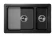 KS-7304U, ЧЁРНЫЙ  кухонная мойка, кварц
