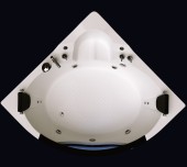 Ванна ГМ 1550*1550*750 с насосом OLB-806 с переливом