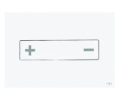 Панель механическая двойная OLI OCEANIA, стекло, белый Панель механическая двойная OLI OCEANIA, стекло, белый