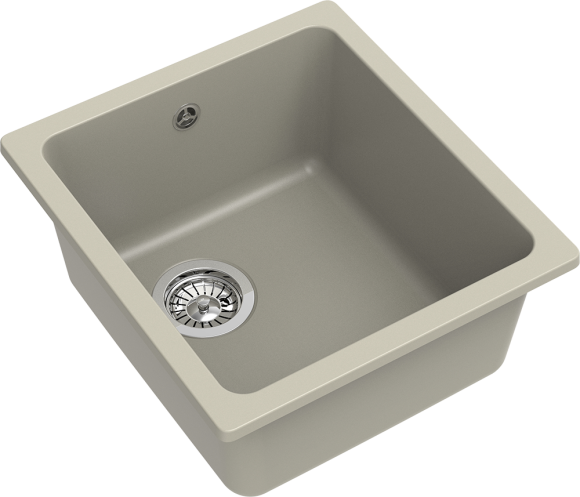 EWIGSTEIN Мойка 3540 подстольный монтаж 1-чаша 420*460мм топаз арт.EW-
