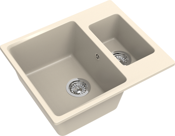 EWIGSTEIN Мойка GERD 60K  1,5-чаша 600*500мм крем арт.EW-