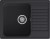 GRANFEST Мойка QUARZ 13  1-чаша+крыло 620*480мм черный арт.GF-Z-