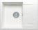 Кухонная мойка Polygran GALS-620 №36 Белый Хлопок