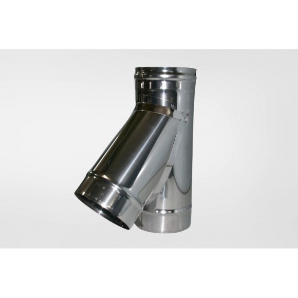 Ферум Тройник-К 135` (нерж. сталь 0,5мм) Ф115