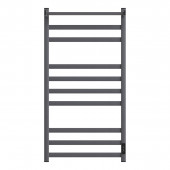 Полотенцесушитель электрический Point Меркурий PN83850PGR П9 500x1000 с полкой, диммер справа, графит премиум Полотенцесушитель электрический Point Меркурий PN83850PGR П9 500x1000 с полкой, диммер справа, графит премиум