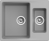 EWIGSTEIN Мойка GERD 60K  1,5-чаша 600*500мм серый металлик арт.EW-