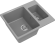 EWIGSTEIN Мойка GERD 60K  1,5-чаша 600*500мм серый металлик арт.EW-