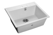 GRANFEST Мойка QUADRO 560 1-чаша 558*498мм иней арт.GF-