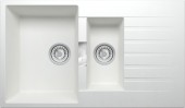 Кухонная мойка TOLERO Loft TL-860 (№923 (Белый))