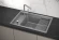 KS-7305, АЛЮМИНИУМ, кухонная мойка, кварц KS-7305, АЛЮМИНИУМ, кухонная мойка, кварц