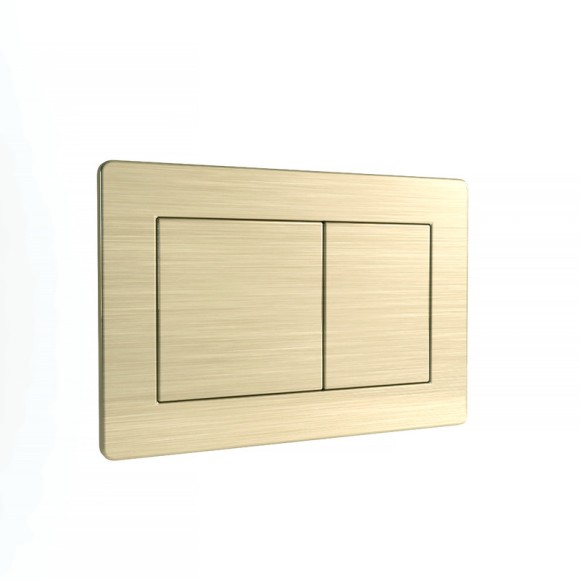 Кнопка смыва EvaGold 545-21 нержавейка квадрат золото для инсталляции 545 