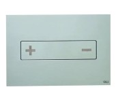 Панель механическая двойная OLI OCEANIA, нержавеющая сталь, матовый хром Панель механическая двойная OLI OCEANIA, нержавеющая сталь, матовый хром