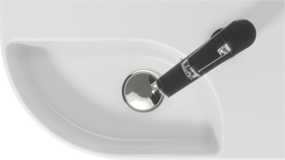 Раковина подвесная CAMEO 45 правая 1 отв. Раковина подвесная CAMEO 45 правая 1 отв.