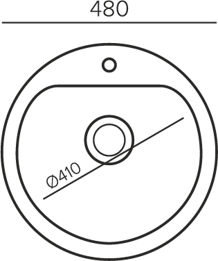 Кухонная мойка QUARTZBOND BOND-480 (Уголь) Кухонная мойка QUARTZBOND BOND-480 (Уголь)