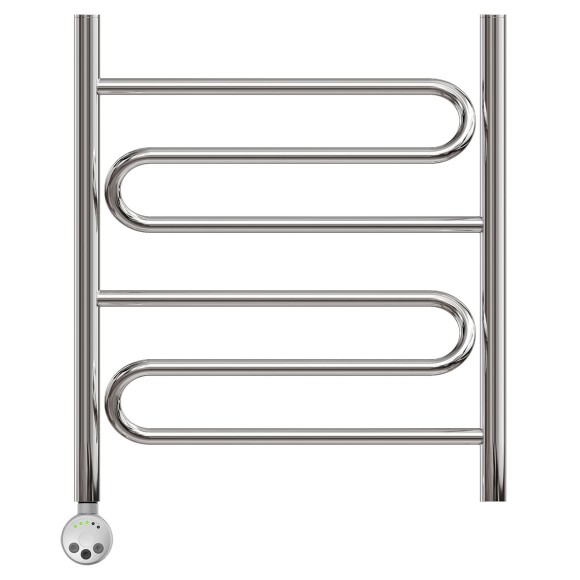 Полотенцесушитель электрический Point Юпитер PN01156E П2 500x600 левый/правый, хром Полотенцесушитель электрический Point Юпитер PN01156E П2 500x600 левый/правый, хром