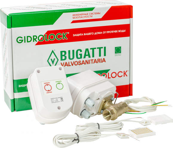 Система защиты от протечек Gidrolock Winner Bugatti 3/4&quot;