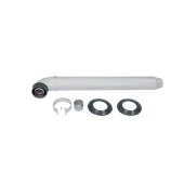 VIVAT Комплект коаксиальный d 60/100 - 0,75 м (Baxi IT, Viessmann, Kiturami и др.) - хомут в комплек