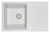 7804, АРКТИК (БЕЛЫЙ), кухонная мойка, кварц 7804, АРКТИК (БЕЛЫЙ), кухонная мойка, кварц