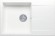 Кухонная мойка Polygran GALS-760 №36 Белый Хлопок
