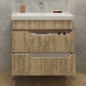 80 Подвесная тумба "Liberty 80" (ум. Грэмми 80; Como 80; Фостер 80) (травертин)