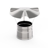 Зонт-Д (нерж. сталь 0,5мм) Ф 90