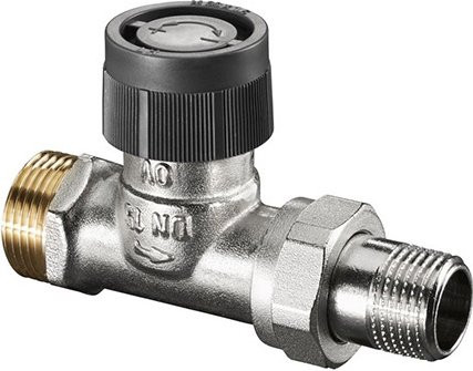 Вентиль Oventrop А DN 15 1/2&quot; x 3/4&quot; , прямой, редукционный (уценка: выставочный образец)