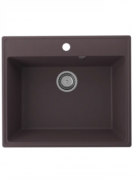Мойка ULGRAN Quartz Forte 580-06, трюфель